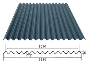 Pannelli Isolanti per Tetti/Tegole in PVC per Allevamenti Avicoli/Tetti Colorati Filippine - Product Image 3