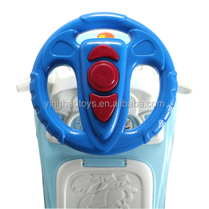 جديد 2 في 1 طفل سوينغ انزلاق سباق السيارات ركوب طفل أطفال دفع سيارة اللعب - Product Image 4