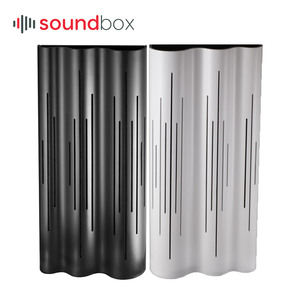 Clásico decorativo hornear acabado pu onda pintura solución acústica sonido difusor Bass trampa para hi-end cine en casa - Product Image 1