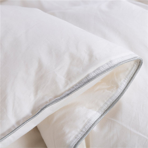 Grande servizio di ordini OEM 100% cuscini e coperte <span class=keywords><strong>in</strong></span> <span class=keywords><strong>piuma</strong></span> <span class=keywords><strong>d</strong></span>'<span class=keywords><strong>oca</strong></span> di cotone 100% all'ingrosso <span class=keywords><strong>trapunta</strong></span> solida - Product Image 6