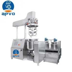 RHJ Solid Surface Vacuum Mixer Emulsifying Machine For Making Face Cream