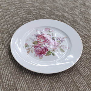 Assiettes à dîner rondes Vintage, vaisselle <span class=keywords><strong>en</strong></span> porcelaine blanche, <span class=keywords><strong>en</strong></span> céramique, 10.5 pouces, nouveau, vente <span class=keywords><strong>en</strong></span> gros - Product Image 5