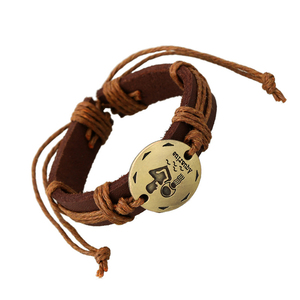 Commercio all'ingrosso Classico 12 Oroscopo Segno Zodiacale Genuino Mens Cinturino In Pelle - Product Image 2