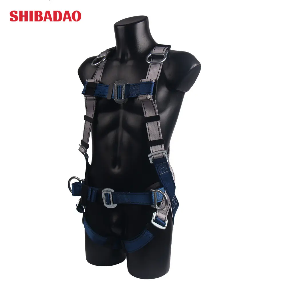 Escalada harnesses corpo inteiro segurança outono altitude equipamento de proteção