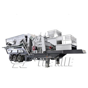 Mobile Ad alta Efficienza Attrezzature Minerarie Pietra Impact Crusher Made In China