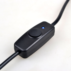 Hỗ trợ tùy biến New Micro USB Raspberry Pi 3B/3B + Sạc cáp điện cáp với On/Off chuyển đổi và LED chỉ ra đèn 1m - Product Image 3