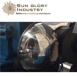 סירים אנכי רים ליטוש מכונת כלי מטבח, כלי בישול וכלי פנימי וחיצוני ליטוש אוסף אלומיניום נירוסטה - Product Image 2