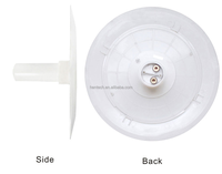 Lumière LED subaquatique pour piscine et aménagement paysager, 1,5 pouces, super fine, en plastique PC, 12V, IP68, WiFi/DMX512/contrôle à distance, CRI 95 élevé, dimmable