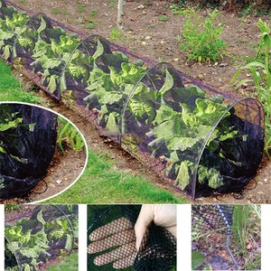 Factory Direct Sale Garden Fishnet Fabric <strong>Grow</strong> <strong>Tunnel</strong> Cover Low Hoop Netting 300x45x45cm Durable Recyclable JDM Brand for Season - Product Image 1