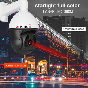 Caméra Laser IR 2.0MP 300M, pleine couleur, Super Starlight, Super WDR PTZ - Product Image 5