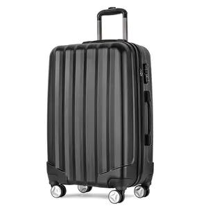 Valise à roulettes de haute qualité, top promotion, bagage d'avion, cabine, hôtel, ABS + PC