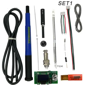 Temperature adjust T12 STC OLED Controller Digital Soldering Iron Station welding Display panel Apply to HAKKO T12 tips