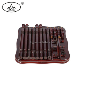 Multi-fonction <span class=keywords><strong>2</strong></span> niveau décoratif coin <span class=keywords><strong>étagère</strong></span>s petit en bois coin stand - Product Image 2