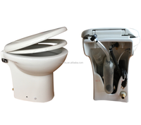 Toilette compacte avec pompe intégrée dans la base, 600 W, pour petits espaces, pompe à eau sale
