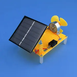 DIY 手工物理实验玩具太阳能风扇为学生和儿童