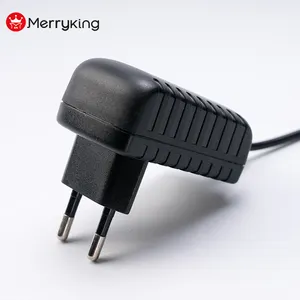 Merryking Certificación CE EMC LVD Montaje en pared Salida de CC 8,4 V 8,5 V 1A 1.2A 2A Adaptador de CA para PS2