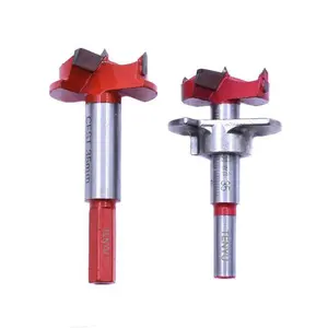 Kualitas Tinggi WoodWorking Adjustable Forstner Alat Listrik untuk Menyelesaikan Halus Datar Bottomed Lubang Engsel Bor Kayu Bor Bits