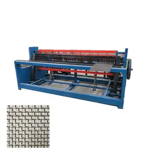 China high speed automatische vibrierende bildschirm gewellter draht mesh weben maschine