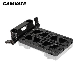 Camvate Nhà Máy Giá Pho Mát Tấm Với 15 Mm Rod Kẹp Đối Với Anton Bauer Vàng Núi Power Adapter - Product Image 4