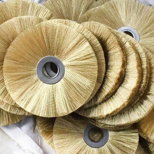 Gekrompen Staaldraad Wiel Borstel Met 0.15Mm Diameter Haren - Product Image 3