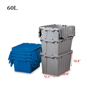 QS Khối Lượng Lớn Sản Xuất Công Cụ Sản Xuất Hộp Lưu Trữ Hộp Nhựa Lưu Trữ Container Với Bìa - Product Image 3