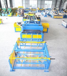 Hvac Automatische Windpijp Productielijn 4 Auto Duct Line Making Machine Voor Supermarkt Parkeerplaats - Product Image 2