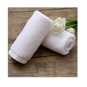 Asciugamano Viso Personalizzato in Cotone Bianco 21s 16s 32s, Asciugamano Piccolo <span class=keywords><strong>30x30</strong></span> per Salone e Hotel, Salvietta Quadrata 100% Cotone - Product Image 2