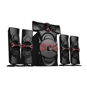 Commercio all'ingrosso Home Theater Sistema di Altoparlanti 5.1 Per Karaoke Sistema di Musica di Sistema Home Theatre 51