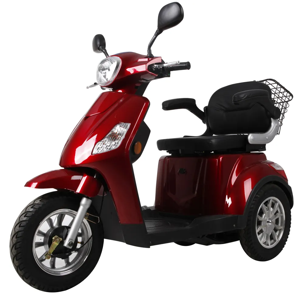 Brushless Motor economical three wheel covered scooter motorcycle