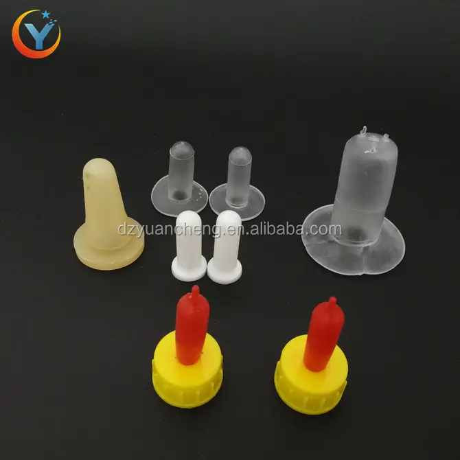 Veterinaria vitello alimentazione tettarelle capezzoli in silicone animale per polpaccio/vacca/bovini/pecora