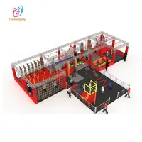 Obstacle Course Top Kids Play Inflatable Bouncy Obstacle Course Kids Ninja Jump Castle Outdoor