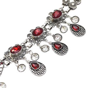 Alla moda della lega di cristallo del rhinestone <span class=keywords><strong>catena</strong></span> della vita del fiore di goccia del pendente accessori di danza del ventre della <span class=keywords><strong>catena</strong></span> del corpo <span class=keywords><strong>catena</strong></span> della vita - Product Image 4