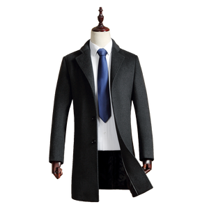 Cappotto moda <span class=keywords><strong>uomo</strong></span> all'ingrosso <span class=keywords><strong>uomo</strong></span> inverno <span class=keywords><strong>lungo</strong></span> <span class=keywords><strong>trench</strong></span> con cintura moda <span class=keywords><strong>uomo</strong></span> <span class=keywords><strong>lungo</strong></span> <span class=keywords><strong>trench</strong></span> invernale all'ingrosso - Product Image 3