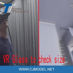 Óculos de realidade virtual usados no modelo <span class=keywords><strong>3d</strong></span> para a indústria imobiliária