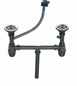 Top Grade Kitchen Sink Drainage Strainer Stainless Steel <strong>Drainer</strong> and Waste Pipe - Product Image 1