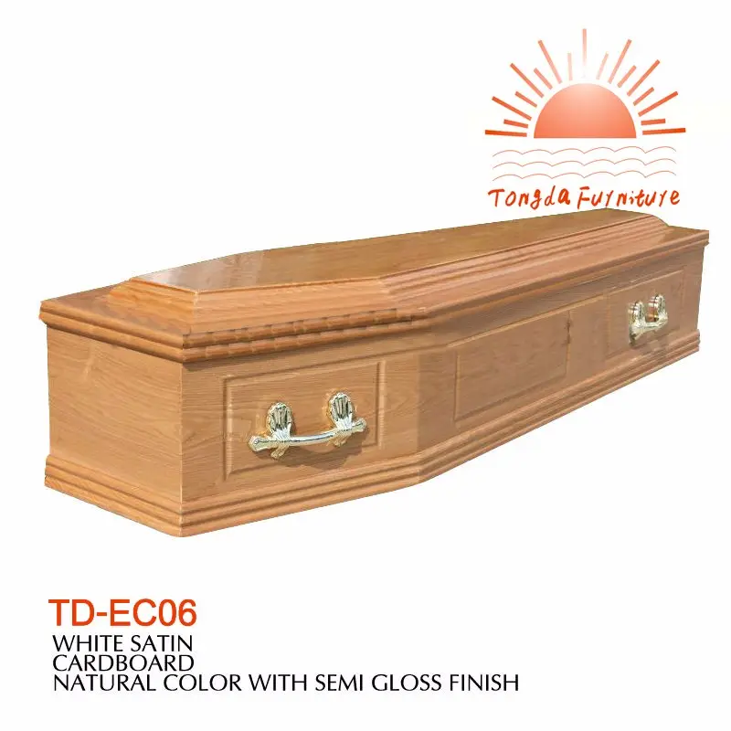 TD-EC06 cardboard coffin from China manufacturer