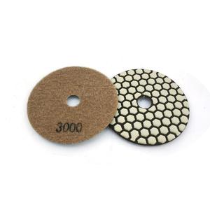 Almohadilla <span class=keywords><strong>de</strong></span> pulido seco <span class=keywords><strong>de</strong></span> diamante <span class=keywords><strong>de</strong></span> resina, 7 escalones, 100mm, para granito, mármol - Product Image 6