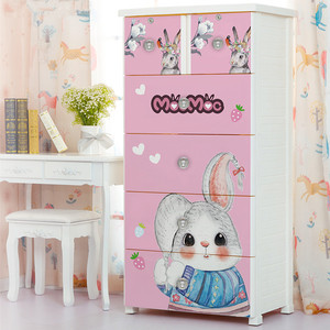 Armoire De Rangement en <span class=keywords><strong>plastique</strong></span> Vêtements Organisateur <span class=keywords><strong>Tiroir</strong></span> W/Casiers Résistant - Product Image 1