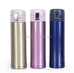 Thiết Kế Tùy Chỉnh Top Grade Phích Chân Không <span class=keywords><strong>Flask</strong></span> 450Ml Chai Nước Bằng Thép Không Gỉ Với Khóa Nắp - Product Image 2