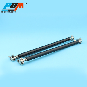 Lengte 100mm auto body <span class=keywords><strong>kit</strong></span> een paar zwarte bumper front lip ondersteuning splitter staven - Product Image 2