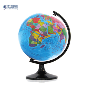 Venta caliente de alta calidad de la escuela papelería plástico globo del mundo - Product Image 1