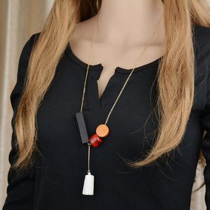 <span class=keywords><strong>BQ</strong></span>-102 <span class=keywords><strong>2017</strong></span> Taobao madera hembra collar de la resina - Product Image 4
