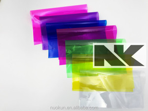 Nks003 filme plástico acrílico transparente colorido,
