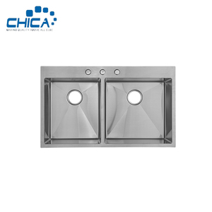 drenaje 2 unids Acero inoxidable cocina pared cubierta del agujero del grifo del fregadero clip en cerca de alambre colador - Product Image 1