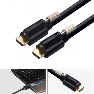 15 Năm Nhà Máy Tùy Chỉnh Logo Miễn Phí Mẫu Sợi 4K Khóa Hdmi - Product Image 2