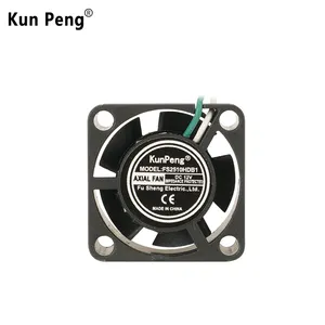 Car Multimedia 25mm High Speed Waterproof IP67 25*25*10mm Micro DC 5V Brushless Fan PC Case Mini Axial Cooling Fan