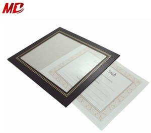 Factory Product <strong>A4</strong> Certificate Embossed <strong>Print</strong> Award Certificate <strong>Paper</strong> in Certificate Cover - Product Image 5