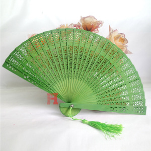 Chinese Dance Costume Wooden <strong>Victorian</strong> Foldable Decorative <strong>Hand</strong> <strong>Fans</strong> - Product Image 2