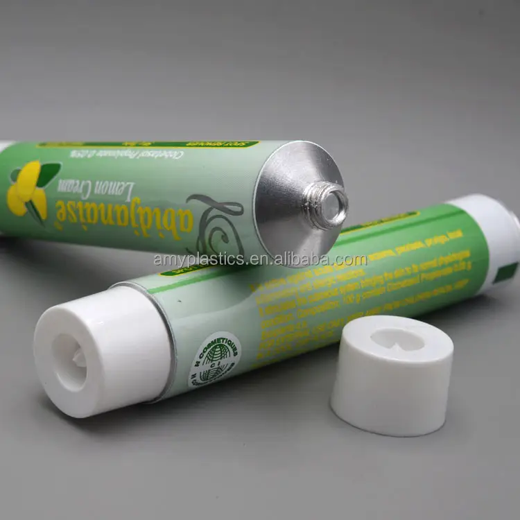 Tubo de aluminio 19mm-40mm diámetro, 30 ml-120 ml capacidad