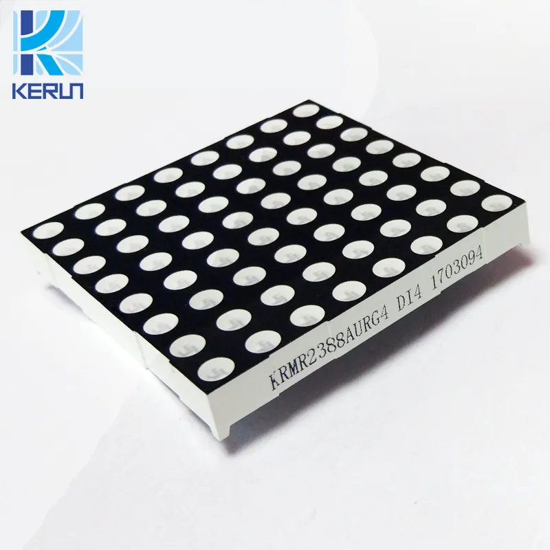 LED dot Matrix single red color 5mm common anode 64 dot 8x8 LED Matrix display